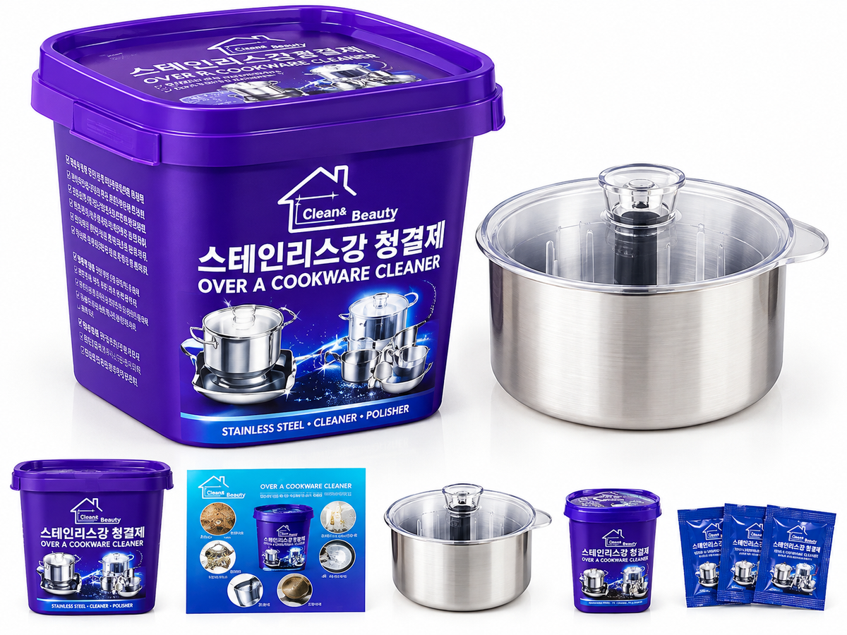 Clean & Beauty – Powerful Stainless Steel & Cookware Cleaner